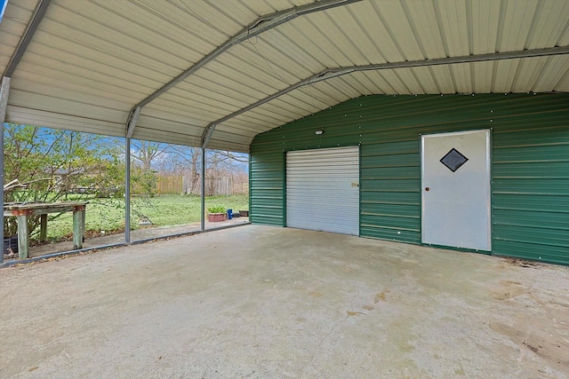 1806 Duck Creek Rd, Sanger, TX 76266 - garage with a garage