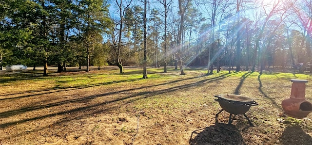 view of home's community with a yard