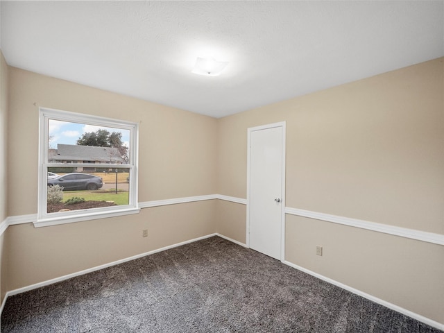 empty room with carpet floors