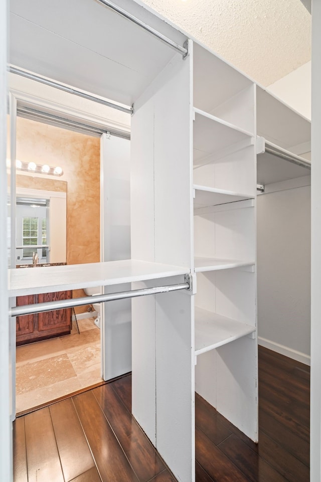 view of closet