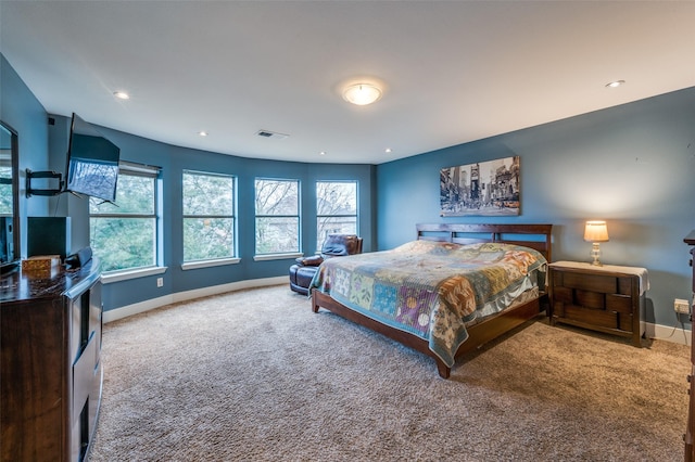 bedroom featuring carpet floors