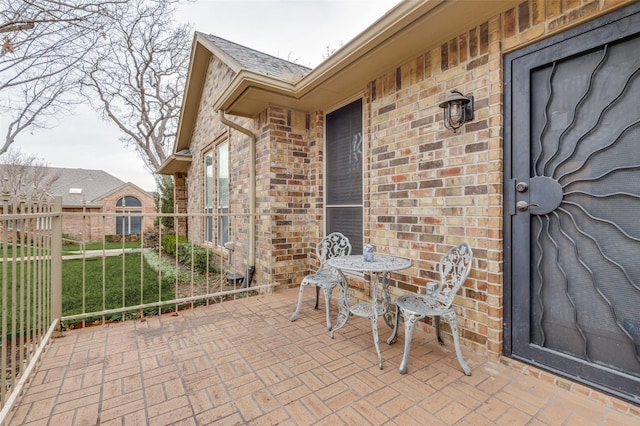 1230 Wooded Trl, Hurst, TX 76053 - view of patio / terrace