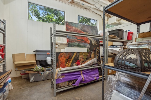 view of storage