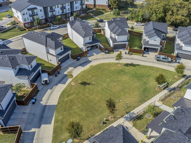 2125 Bird St, Fort Worth, TX 76111 - aerial perspective of suburban area