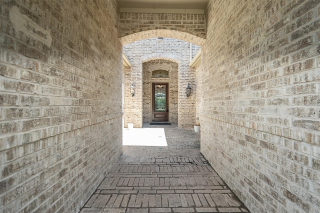 3019 Haywick, The Colony, TX 75056 - property entrance featuring brick siding