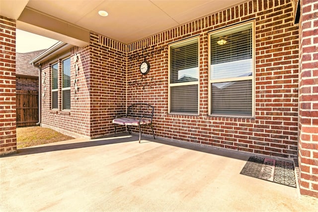 view of patio