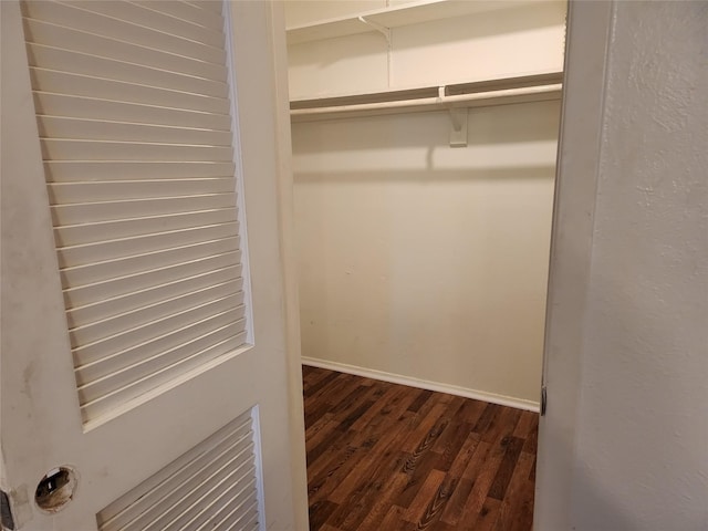 view of closet