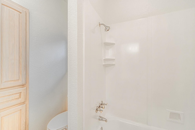 4781 Joe Wilson Rd, Midlothian, TX 76065 - bathroom featuring toilet and shower / tub combination