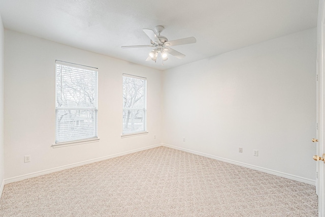 4781 Joe Wilson Rd, Midlothian, TX 76065 - carpeted spare room featuring ceiling fan and baseboards