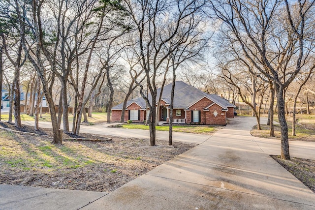 4781 Joe Wilson Rd, Midlothian, TX 76065 - view of front of house featuring concrete driveway
