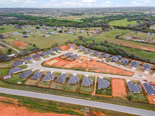 729 Jameson, Springtown, TX 76082 - aerial view of property and surrounding area with nearby suburban area
