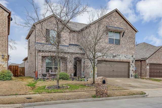 1306 Elizabeth St, Anna, TX 75409 - view of front facade featuring a garage