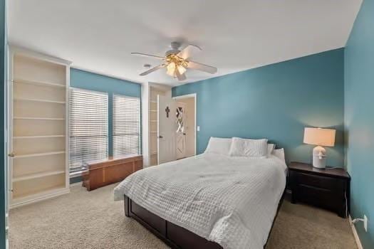 12 Brookhaven Dr, Lucas, TX 75002 - carpeted bedroom with ceiling fan