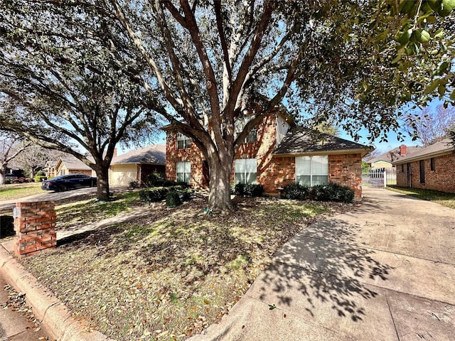 view of ranch-style house