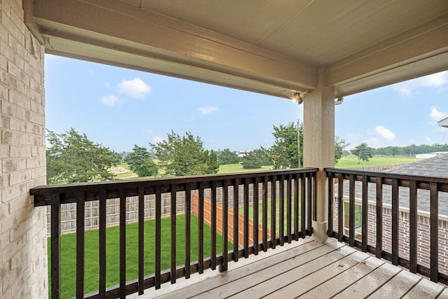 1130 Cardinal Dr, Midlothian, TX 76065 - wooden deck with a yard