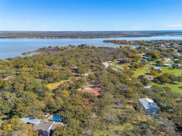 162 Eastledge Dr, Graham, TX 76450 - aerial view of a nearby body of water