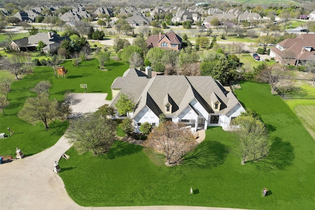 871 Beechwood Ln, Fairview, TX 75069 - aerial view with a residential view