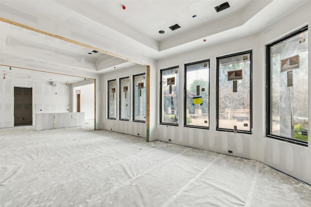 871 Beechwood Ln, Fairview, TX 75069 - spare room featuring a raised ceiling