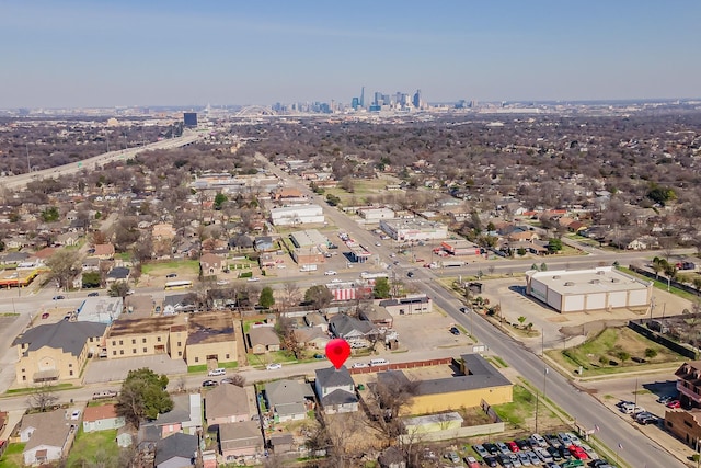 114 W Ohio Ave, Dallas, TX 75224 - aerial view of property's location with nearby urban area