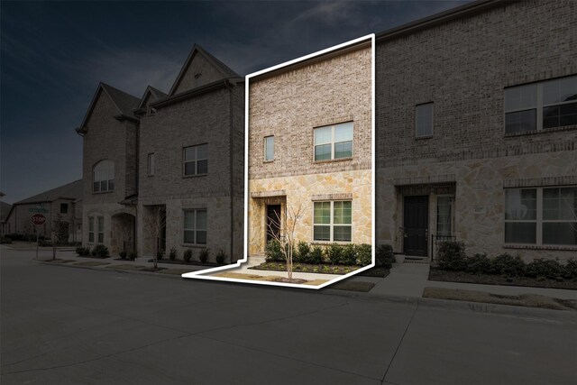 4413 Murphy Ln, Carrollton, TX 75010 - multi unit property featuring stone siding