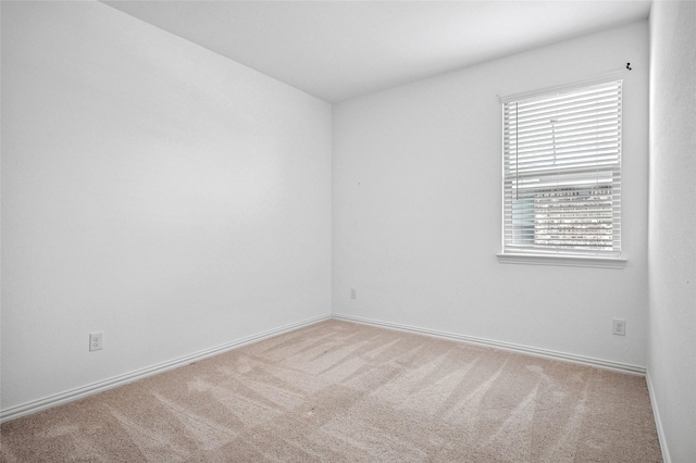 unfurnished room featuring carpet