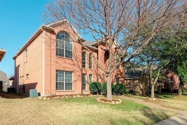 view of property featuring central AC