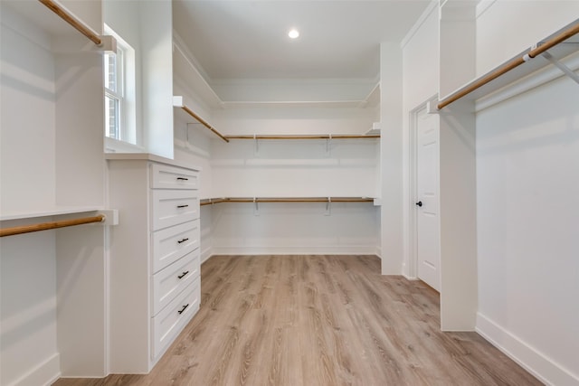 327 Lovers Ln, Terrell, TX 75160 - spacious closet with light wood-style floors
