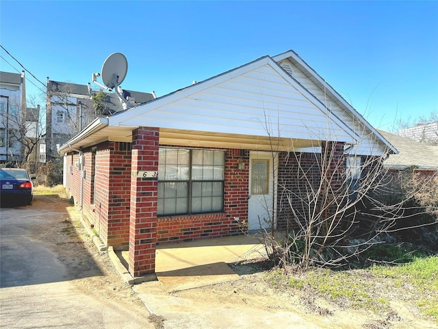 view of bungalow-style house