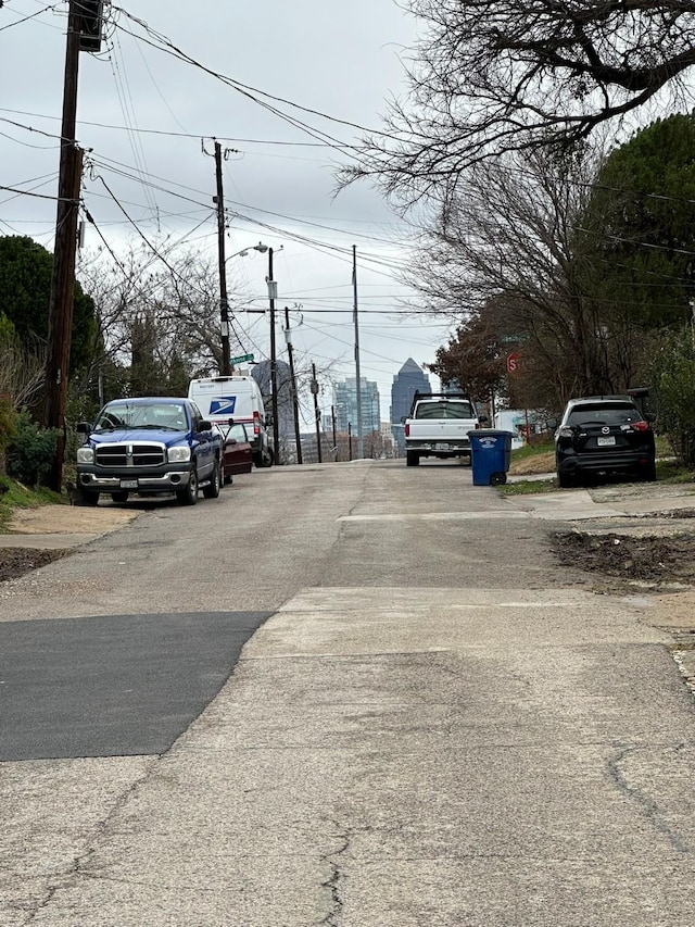 view of street