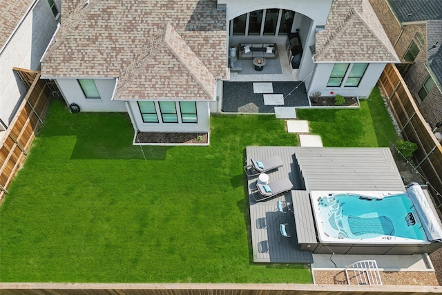 bird's eye view
