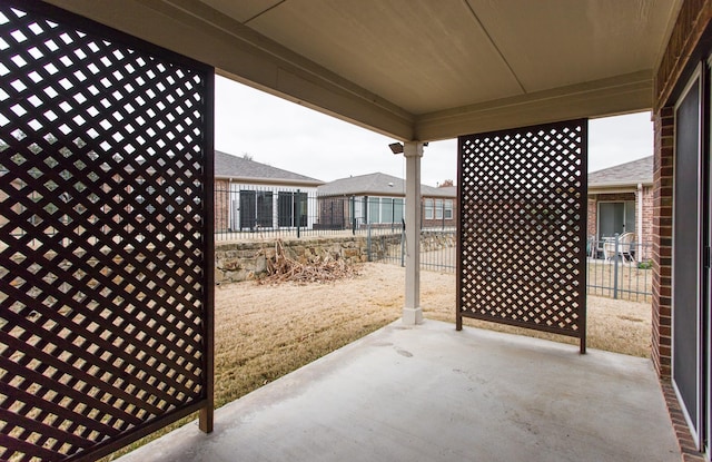 view of patio / terrace