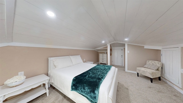 1004 Rs County Road 3345, Emory, TX 75440 - carpeted bedroom with lofted ceiling and wood ceiling