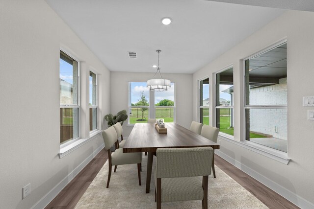 11529 Wulstone Rd, Fort Worth, TX 76052 - dining space featuring wood finished floors and baseboards