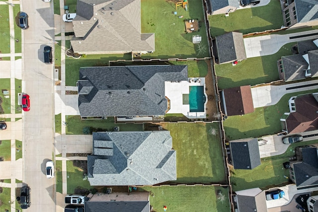 1845 Leo Dr, Van Alstyne, TX 75495 - aerial view of property and surrounding area with nearby suburban area
