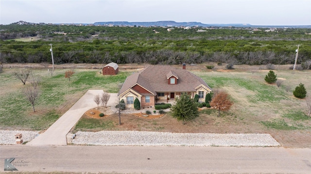 158 Stardust Trl, Tuscola, TX 79562 - aerial view of property and surrounding area