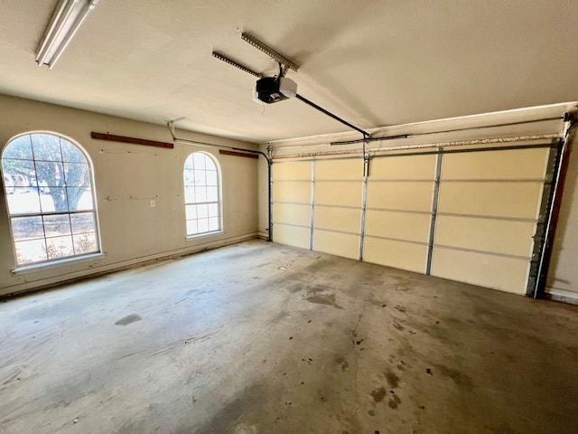 813 El Campo Dr, Rio Vista, TX 76093 - garage with a garage door opener