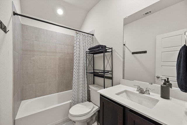 126 Condor Pass, Caddo Mills, TX 75135 - bathroom featuring toilet, vanity, and shower / bath combo