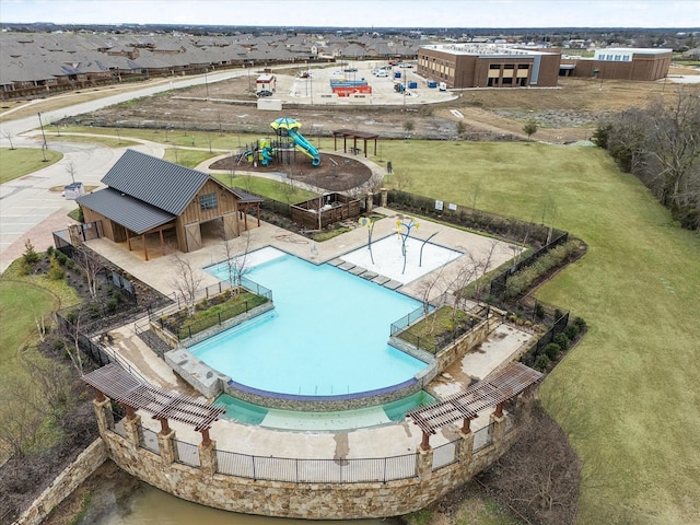 126 Condor Pass, Caddo Mills, TX 75135 - view of pool