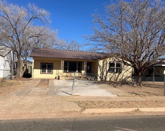 view of ranch-style home