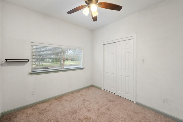 223 S Oak Cliff Blvd, Dallas, TX 75208 - carpeted empty room with baseboards, ceiling fan, and visible vents