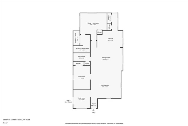 223 S Oak Cliff Blvd, Dallas, TX 75208 - view of yard featuring a fenced backyard, a patio area, and a wooden deck