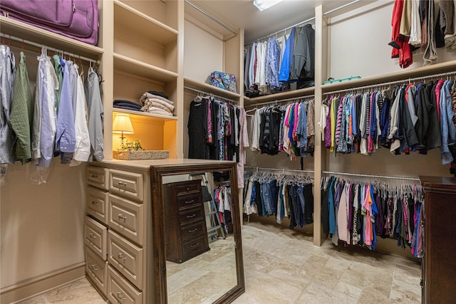 view of spacious closet