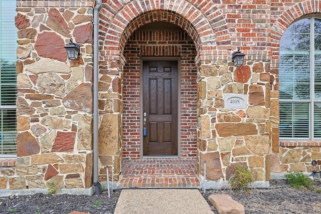 view of entrance to property