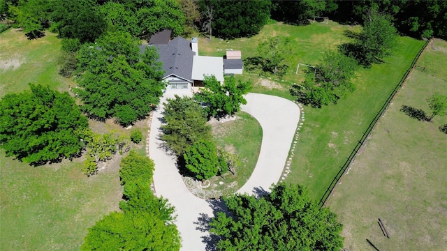 1435 Pioneer Ln, Lowry Crossing, TX 75069 - view from above of property
