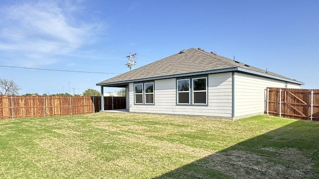 3600 Skylane Ave, Corsicana, TX 75110 - rear view of house with roof with shingles
