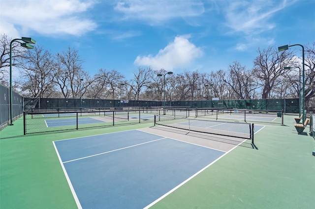 1004 Emil Pl, Allen, TX 75013 - view of tennis court featuring community basketball court
