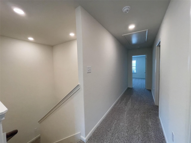 231 Marsh Ln, Princeton, TX 75407 - hallway featuring dark carpet