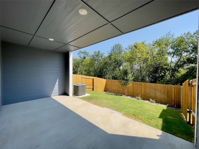 231 Marsh Ln, Princeton, TX 75407 - view of patio / terrace featuring central AC