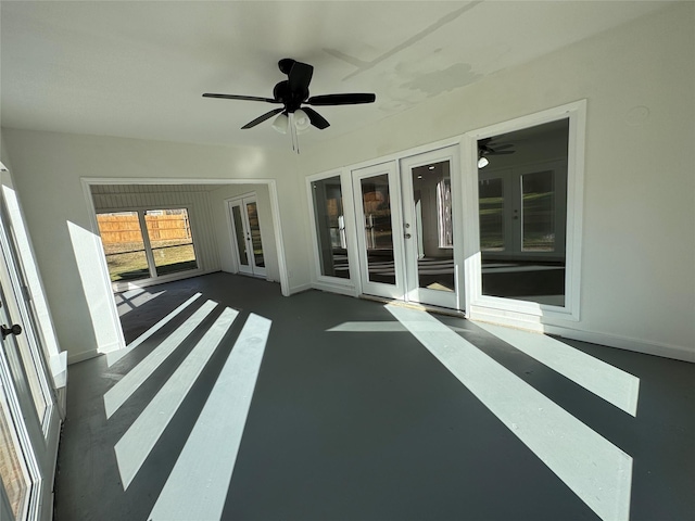 12009 Saddlehorn Ln, Mansfield, TX 76063 - unfurnished sunroom with french doors