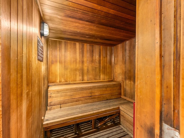 view of sauna / steam room